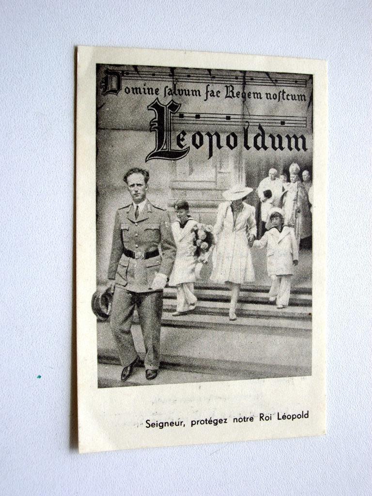 Leopoldum gebedskaart 1940, Verzamelen, Bidprentjes en Rouwkaarten, Ophalen of Verzenden, Bidprentje
