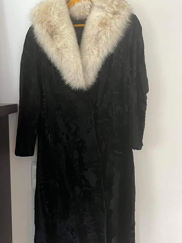 Manteau vintage en vraie fourrure, Enlèvement, Comme neuf