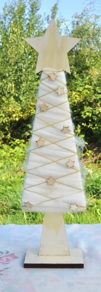 sapin decoratif en bois, Divers, Noël, Comme neuf, Enlèvement ou Envoi