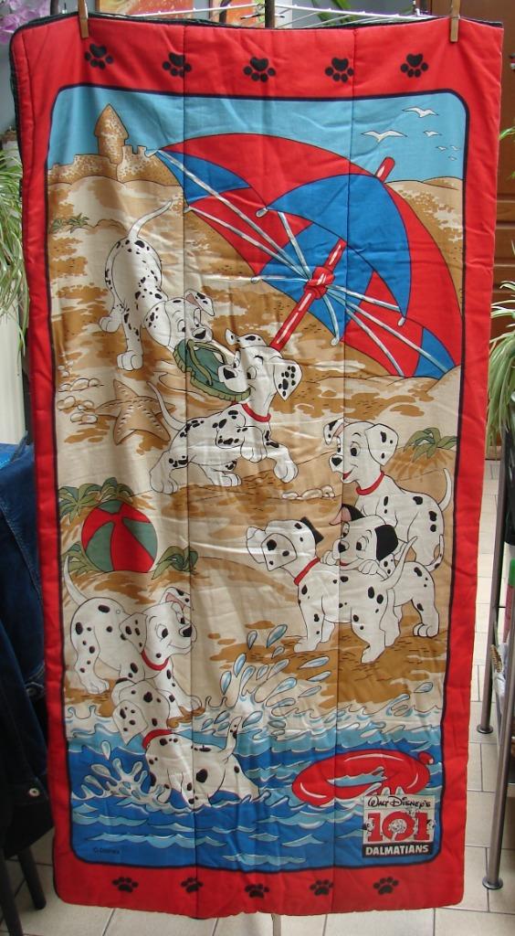 Sac de couchage enfant (101 Dalmatiens), Maison & Meubles, Chambre à coucher | Linge de lit, Utilisé, Autres types, Une personne