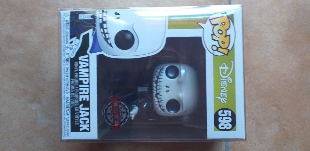 Disney metallic vampire Jack skellington exclusive funko pop, Ophalen of Verzenden, Nieuw