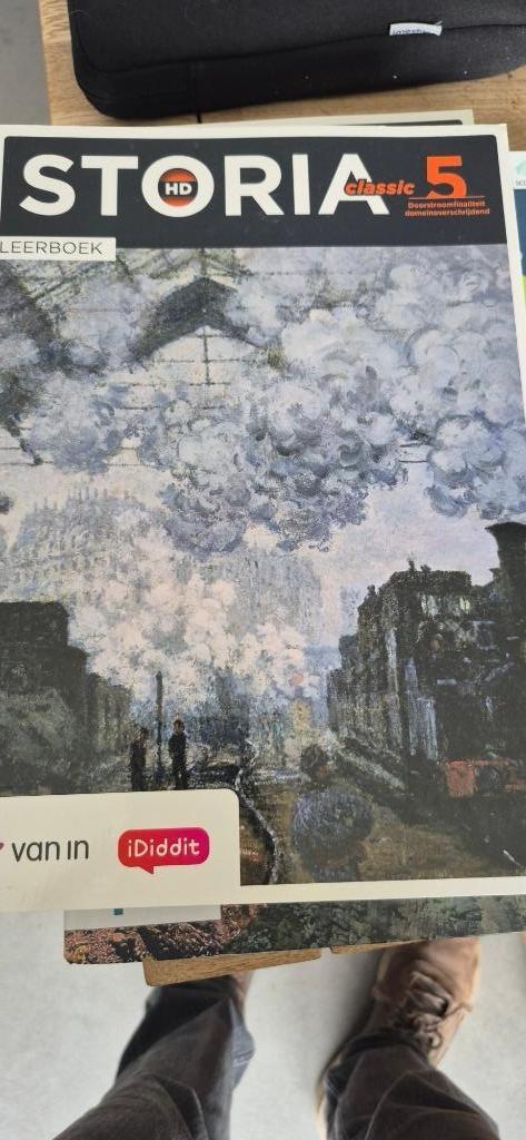 Storia 5 leerwerkboek, Boeken, Schoolboeken, ASO, Geschiedenis, Nieuw, Ophalen of Verzenden