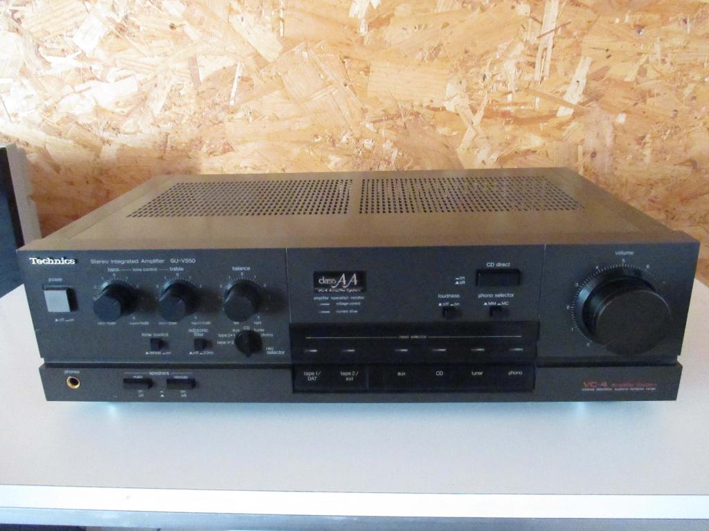 Technics versterker SU-V550, Audio, Tv en Foto, Versterkers en Ontvangers, Ophalen, Gebruikt, Stereo