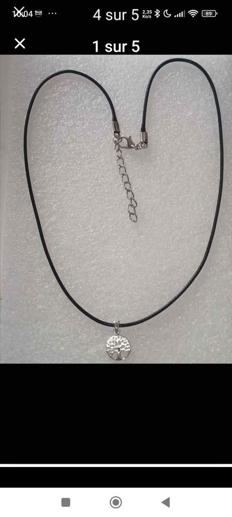 Sterling zilveren „levensboom” hanger, Nieuw, Ophalen of Verzenden, Bloem of Plant, Zilver