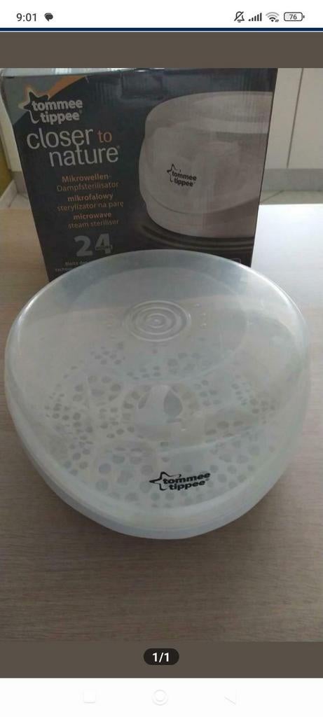 Stérilisateur de bouteilles à micro-ondes, Enlèvement ou Envoi, Comme neuf, Stérilisateur