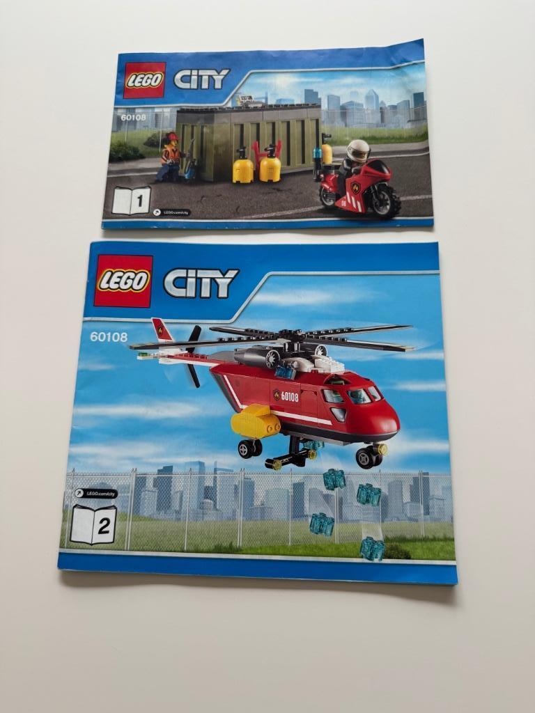 LEGO City 60108 - Brandweer Inzetgroep, Ophalen, Gebruikt, Losse stenen, Lego
