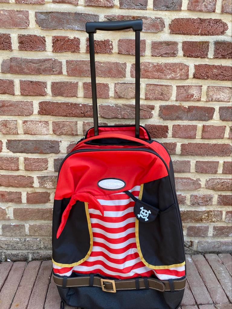 Kinder reiskoffer piraat Sammies-Samsonite ZO GOED ALS NIEUW, Ophalen of Verzenden, Zo goed als nieuw