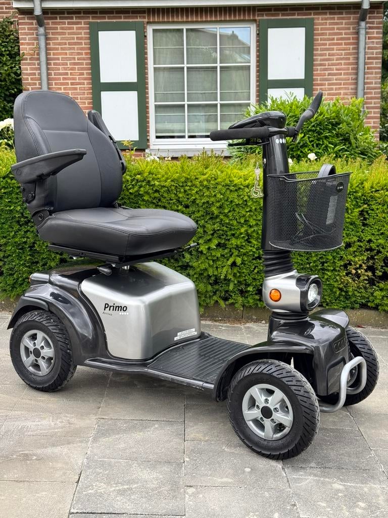 Scootmobiel L&M Primo - Voiturette électrique (parfait état), Enlèvement ou Envoi, Pliant, Comme neuf, Fauteuil roulant électrique