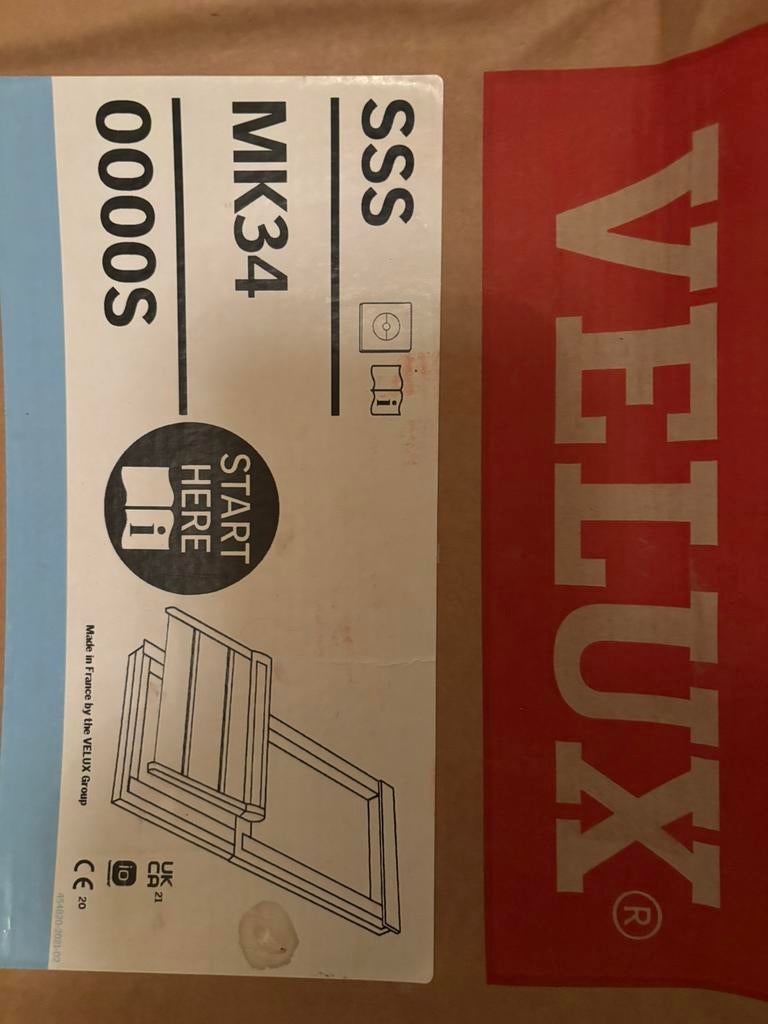 Velux rolluik op zonne energie NIEUW, Ophalen, Nieuw