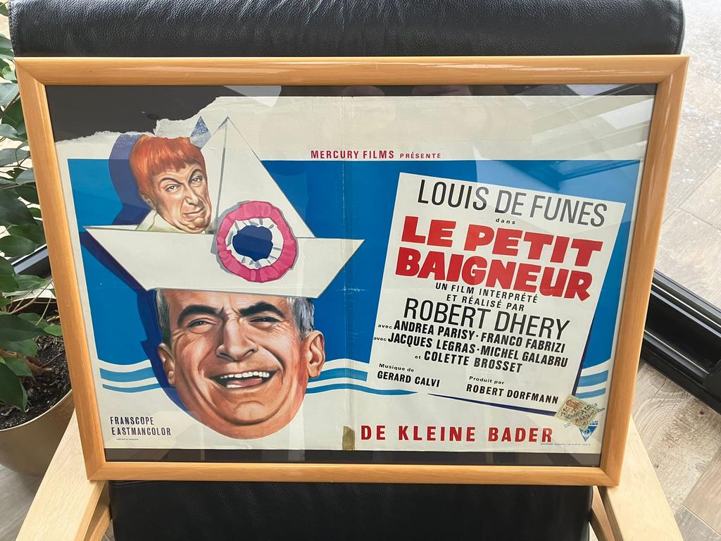 Affiche Le petit baigneur, Collections, Enlèvement ou Envoi, Film