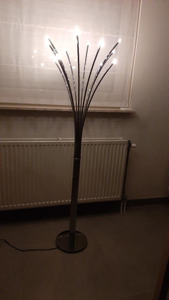 Lampadaire LED, Maison & Meubles, Lampes | Lampadaires, Comme neuf, Enlèvement, 100 à 150 cm, Métal
