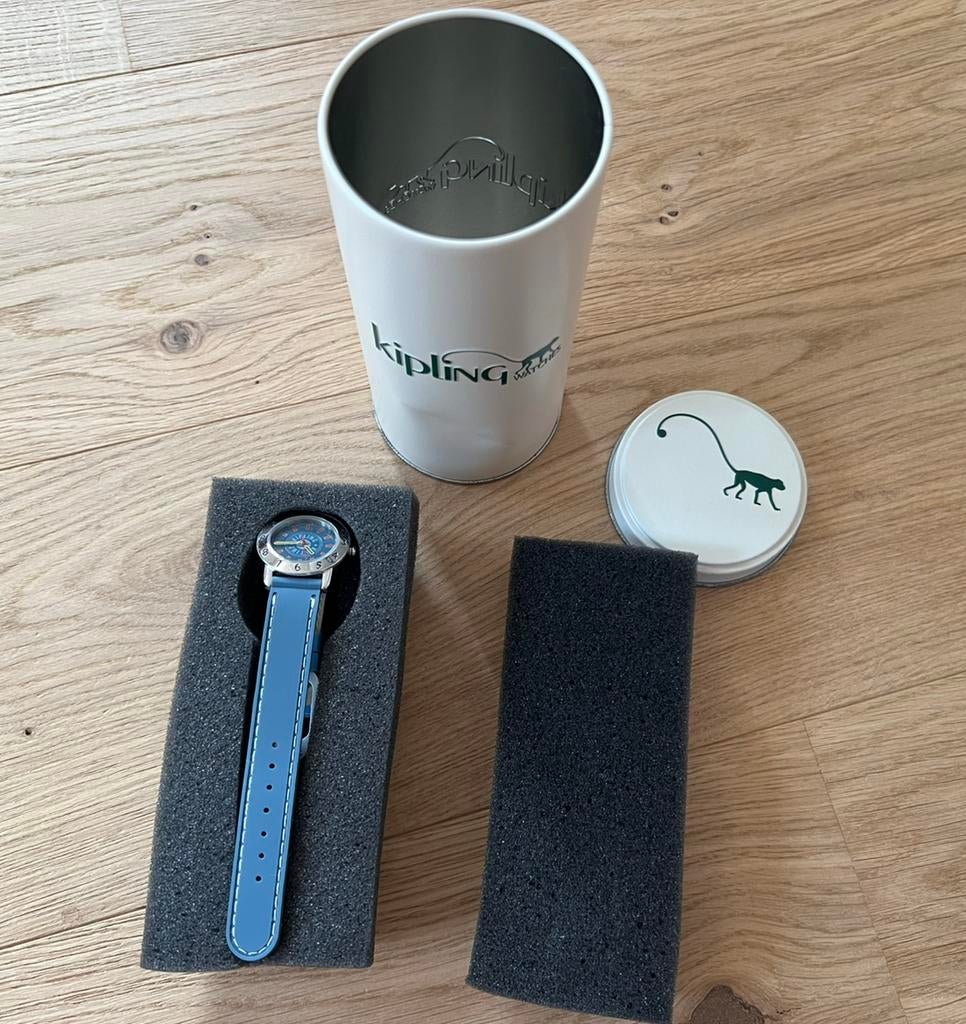 Splinternieuwe horloge van Kipling, Ophalen of Verzenden, Nieuw, Blauw, Jongen of Meisje