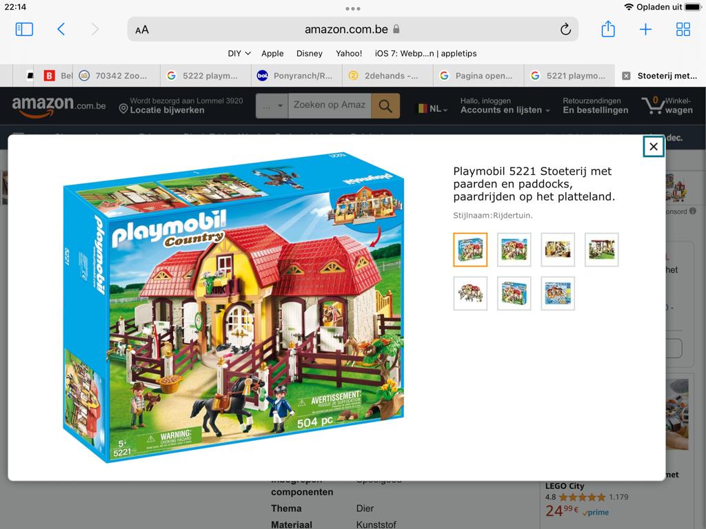 Veel playmobil, Kinderen en Baby's, Speelgoed | Playmobil, Ophalen of Verzenden, Gebruikt