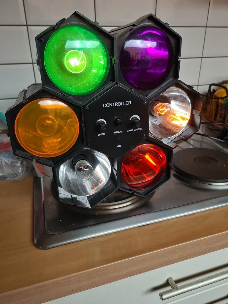 Disco lamp 75 watt, Ophalen of Verzenden, Zo goed als nieuw