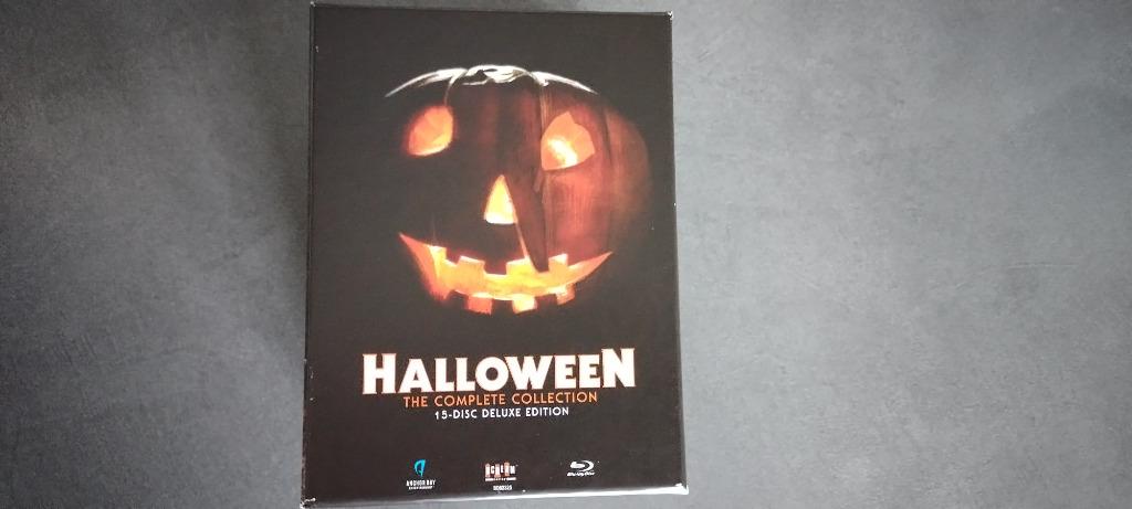 Halloween Complete Collection (2014) limited blu-ray set, Ophalen of Verzenden, Zo goed als nieuw, Horror, Boxset