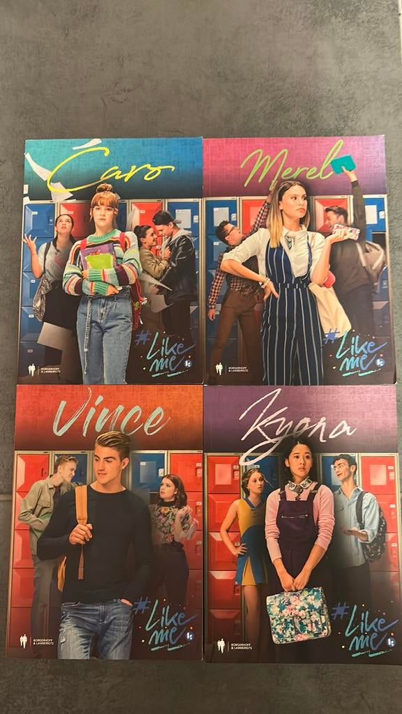 Boeken “#Like me” - Ketnet - Caro Merel Vince Kyona, Ophalen of Verzenden, Zo goed als nieuw