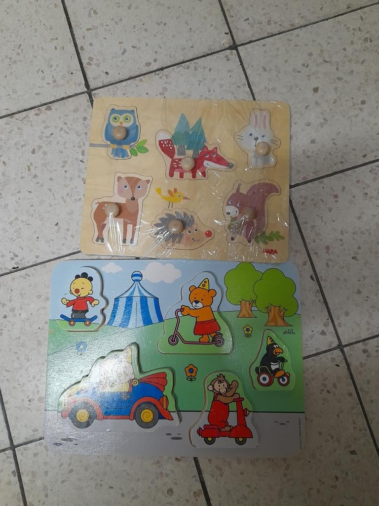 Peuter puzzels, Enlèvement