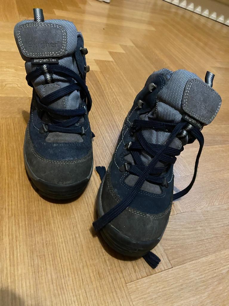 Bottines Berghen tex bleu Pointure 35, Enfants & Bébés, Garçon ou Fille, Comme neuf, Enlèvement, Chaussures