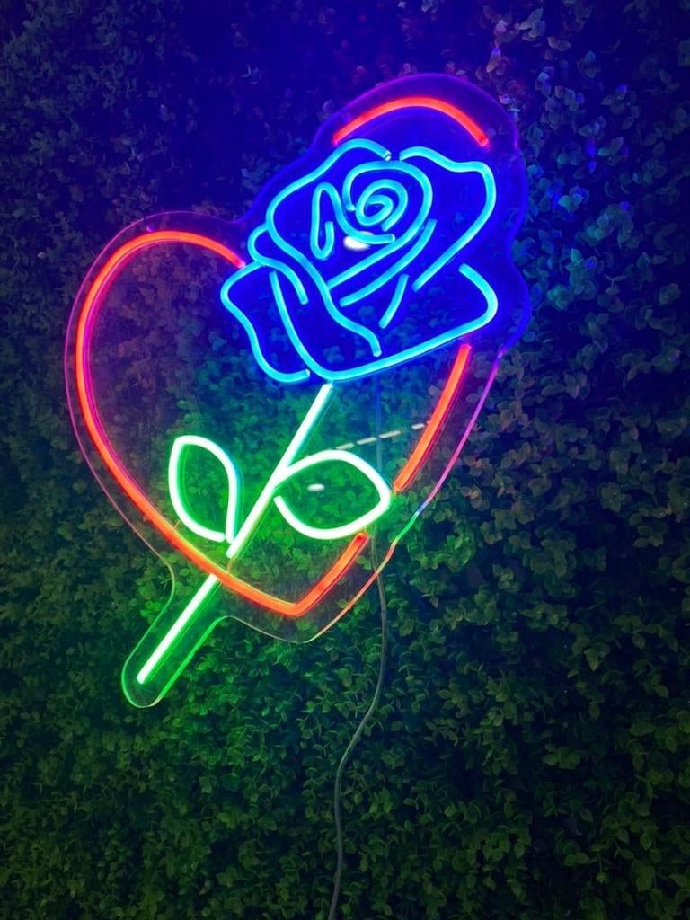 Neon led lampen lichtreclame, Huis en Inrichting, Lampen | Hanglampen, Nieuw, Ophalen of Verzenden