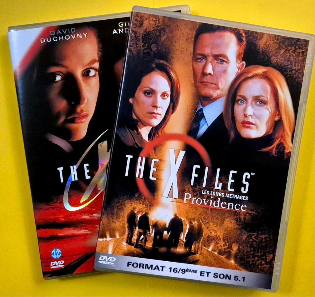 2x DVD 📀 The X Files le film + Providence - 1998, Vanaf 12 jaar, Ophalen of Verzenden, Zo goed als nieuw, Science Fiction