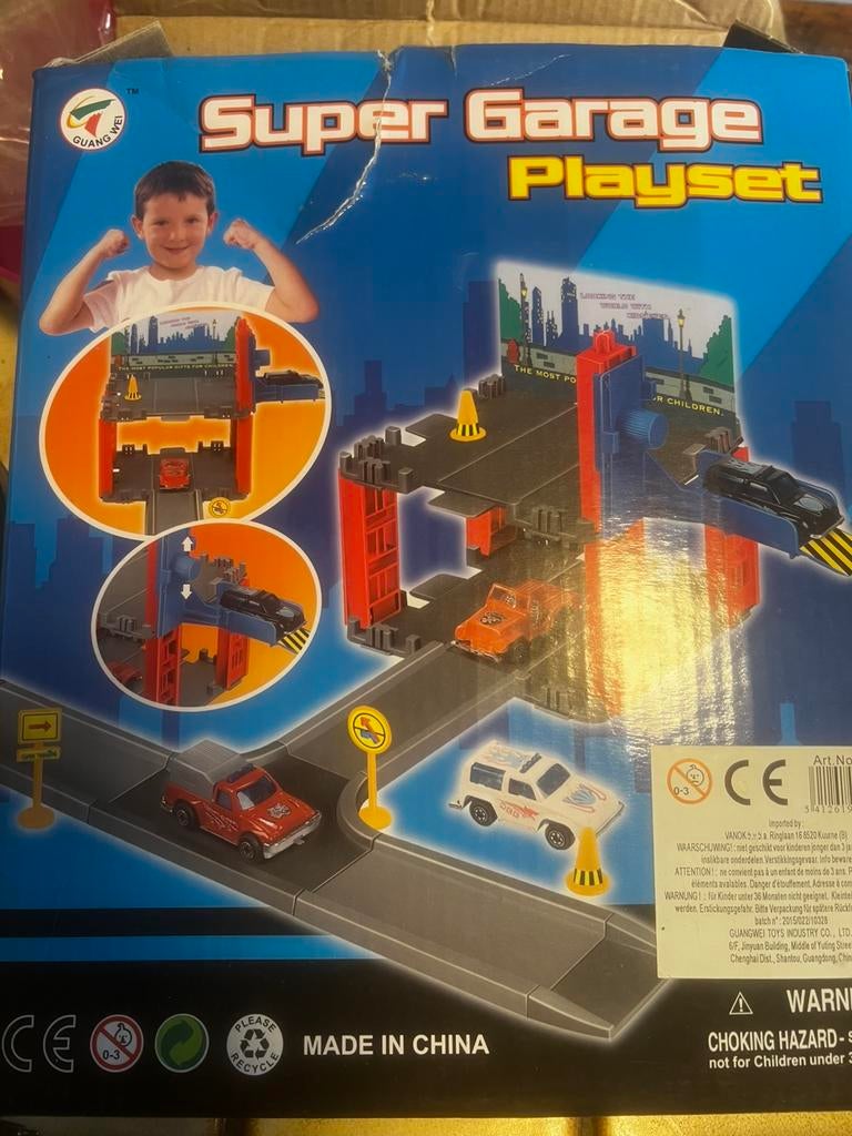Super garage playset, Enlèvement ou Envoi, Comme neuf