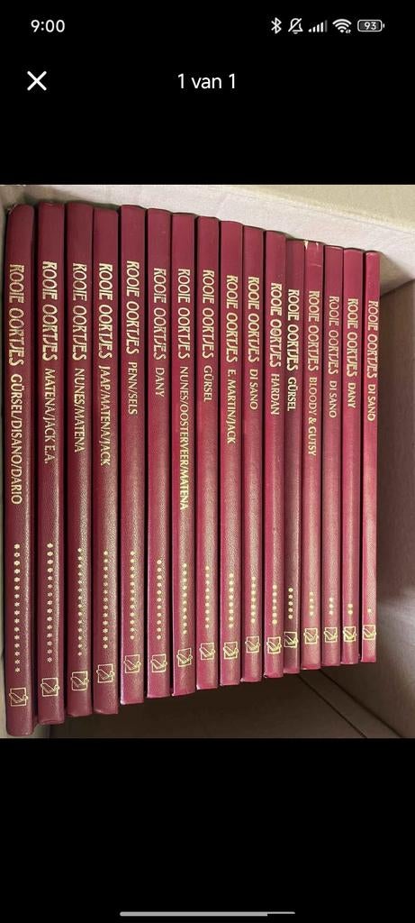 Set van 16 hardcover Rooie oortjes, Boeken, Stripverhalen, Ophalen