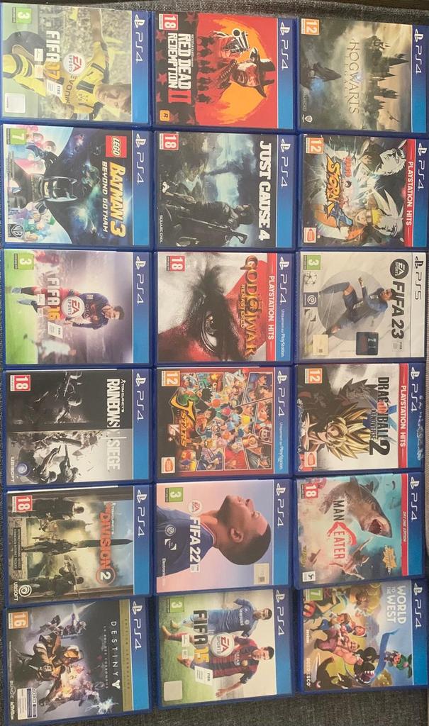 Jeux ps4, Enlèvement, Comme neuf
