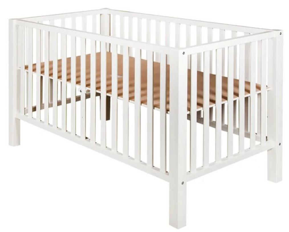 park voor tweeling met matras en overtrek, Ophalen, Zo goed als nieuw, Rechthoekig, In hoogte verstelbaar