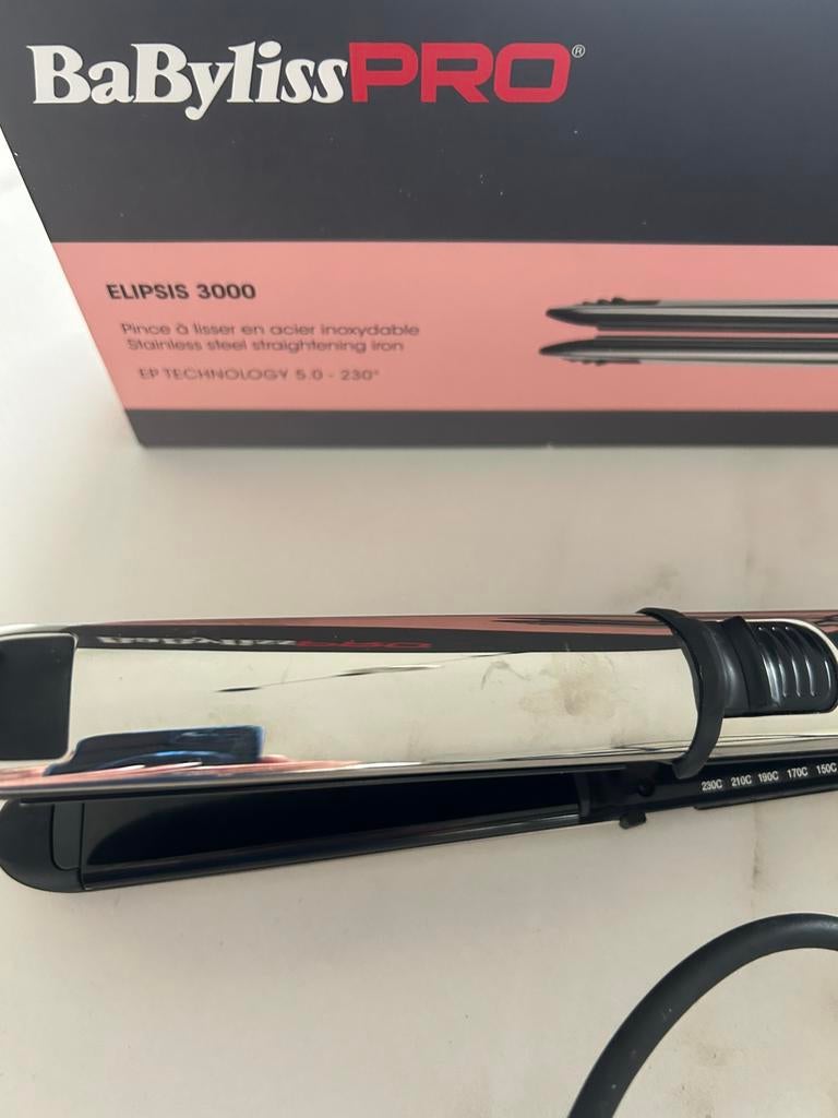 Stijltang babyliss, Elektronische apparatuur, Persoonlijke Verzorgingsapparatuur, Ophalen, Zo goed als nieuw