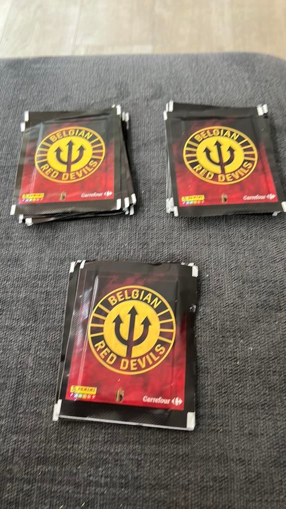 Panini stickers Belgian red devils, Collections, Enlèvement ou Envoi, Neuf