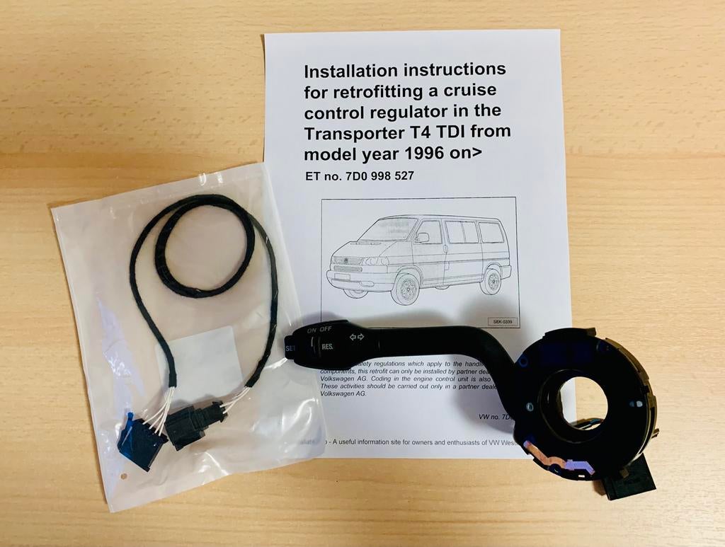 VW T4 T3 Syncro Audi Quattro 80 90 Cruise Hendel Schakelaar, Autos : Pièces & Accessoires, Tableau de bord & Interrupteurs, Audi