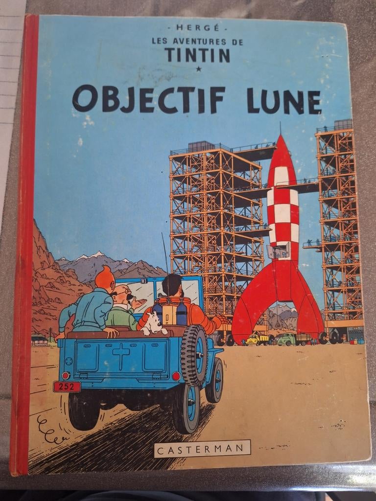 tintin objectif lune, Collections, Enlèvement ou Envoi, Tintin, Utilisé
