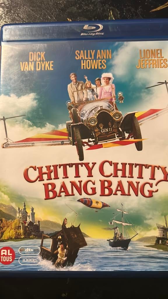 Chitty Chitty Bang Bang (Blueray), Ophalen of Verzenden, Zo goed als nieuw