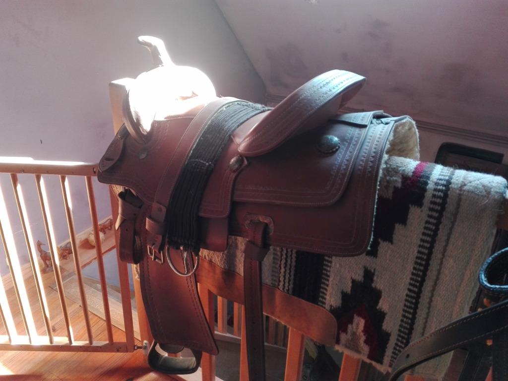 Selle western, Animaux & Accessoires, Chevaux & Poneys | Selles, Enlèvement, Comme neuf, Western