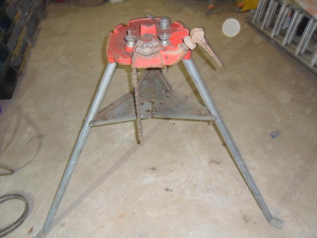 Buizenklem met ketting Ridgid tot 4", Ophalen of Verzenden, Zo goed als nieuw, Bankschroef