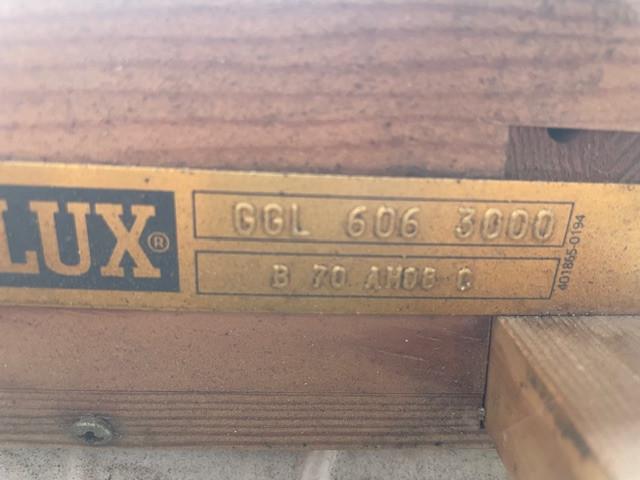 Velux Venetiaans rolgordijn, Ophalen, Gebruikt, 100 tot 150 cm, 100 tot 150 cm