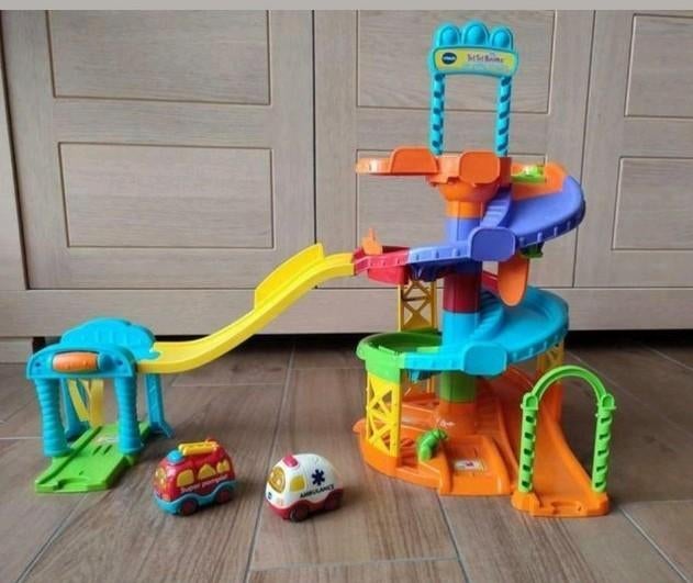 VTech Tut Tut (Mon parking de tobbogan), Enfants & Bébés, Enlèvement ou Envoi, Comme neuf