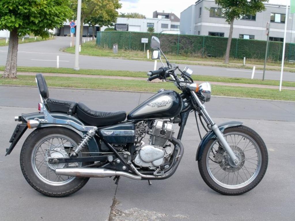 honda rebel 250 cc, Motoren, 250 cc, Chopper, Bedrijf, 11 kW of minder