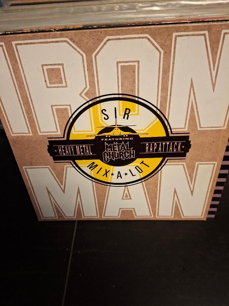 12" - sir mix a lot - heavy metal rap attack - vak 19, Cd's en Dvd's, Vinyl | Hardrock en Metal, Ophalen of Verzenden, Zo goed als nieuw