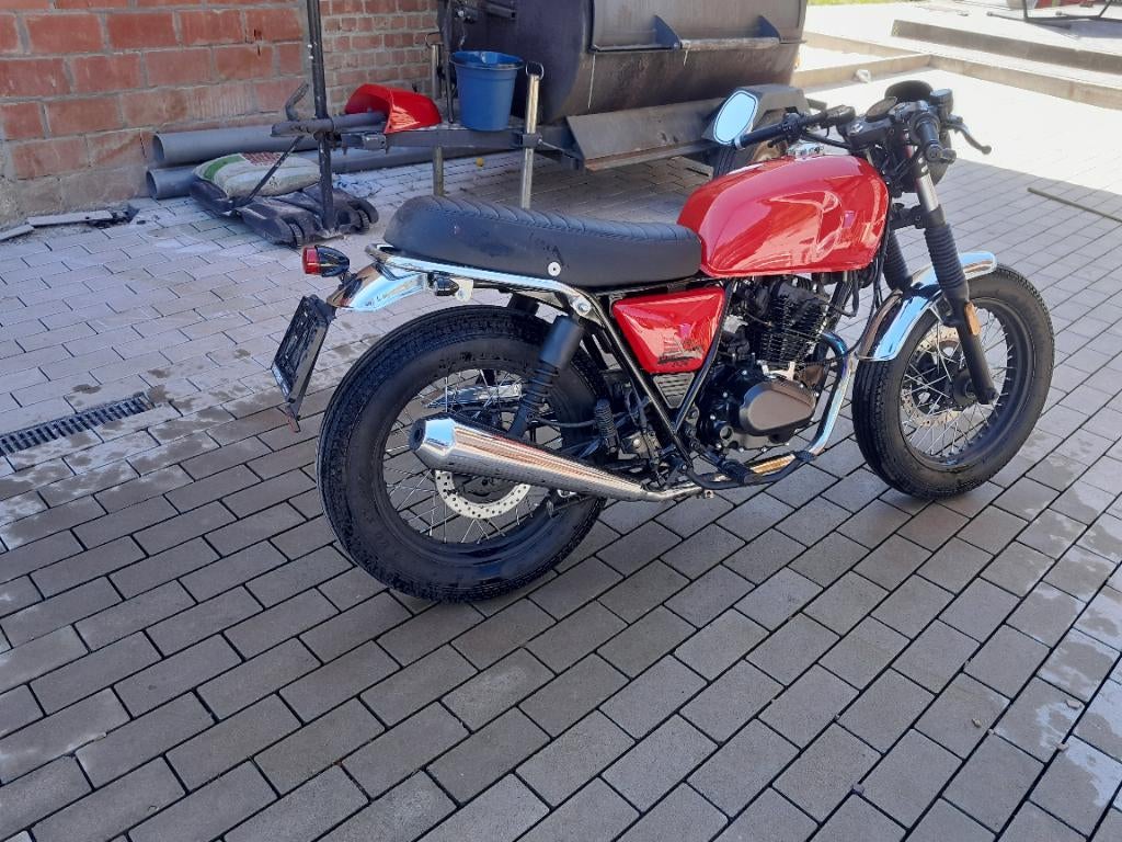 Brixton sunray 125cc, Motoren, Motoren | Overige merken, Particulier, Overig, 11 kW of minder, 1 cilinder, Minimaal motorrijbewijs A1