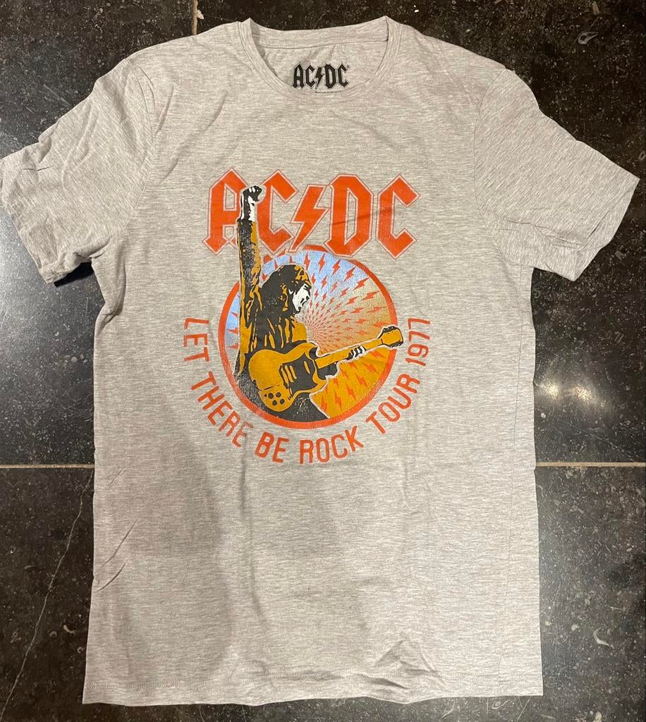 AC/DC - Let There Be Rock - Tour 1977 Vintage shirt, Ophalen, Zo goed als nieuw, Kleding