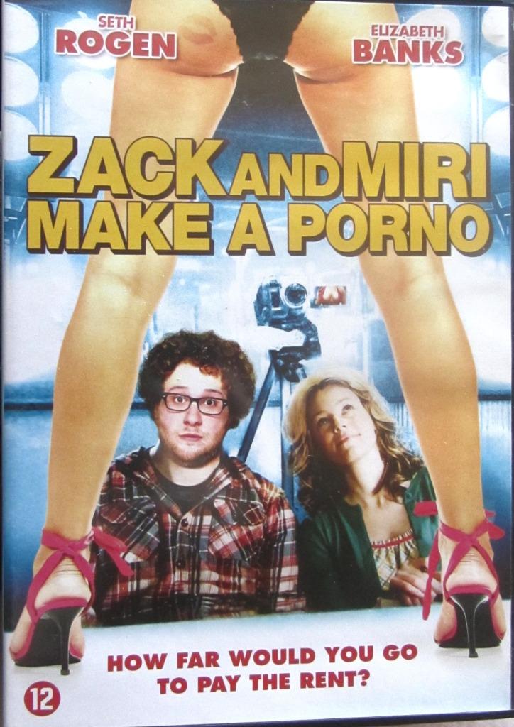 DVD- KOMEDIE/KOMISCH- ZACK AND MIRA MAKE A PORNO., Cd's en Dvd's, Alle leeftijden, Ophalen of Verzenden, Zo goed als nieuw, Actiekomedie
