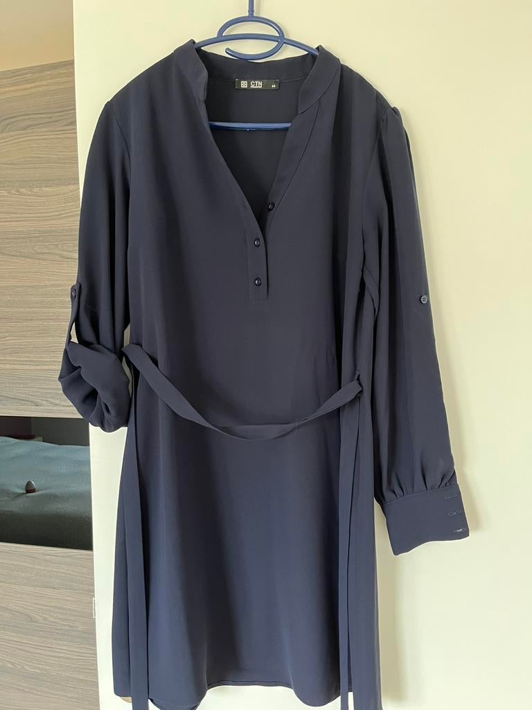 Kleedje CTN Collection, Kleding | Dames, CTN, Blauw, Maat 42/44 (L), Ophalen of Verzenden