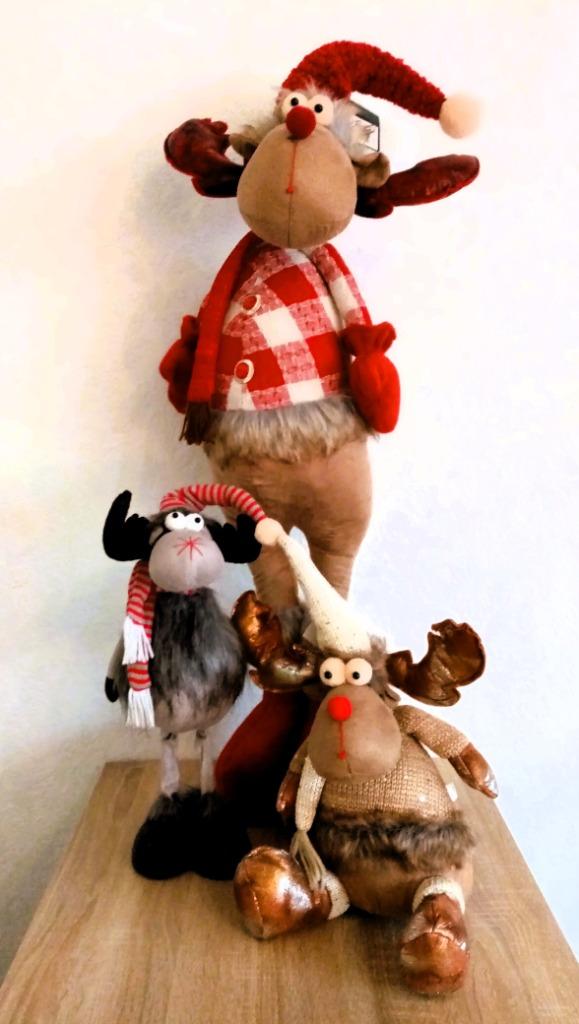 Kerst 3 rendieren nieuw, Ophalen of Verzenden, Nieuw