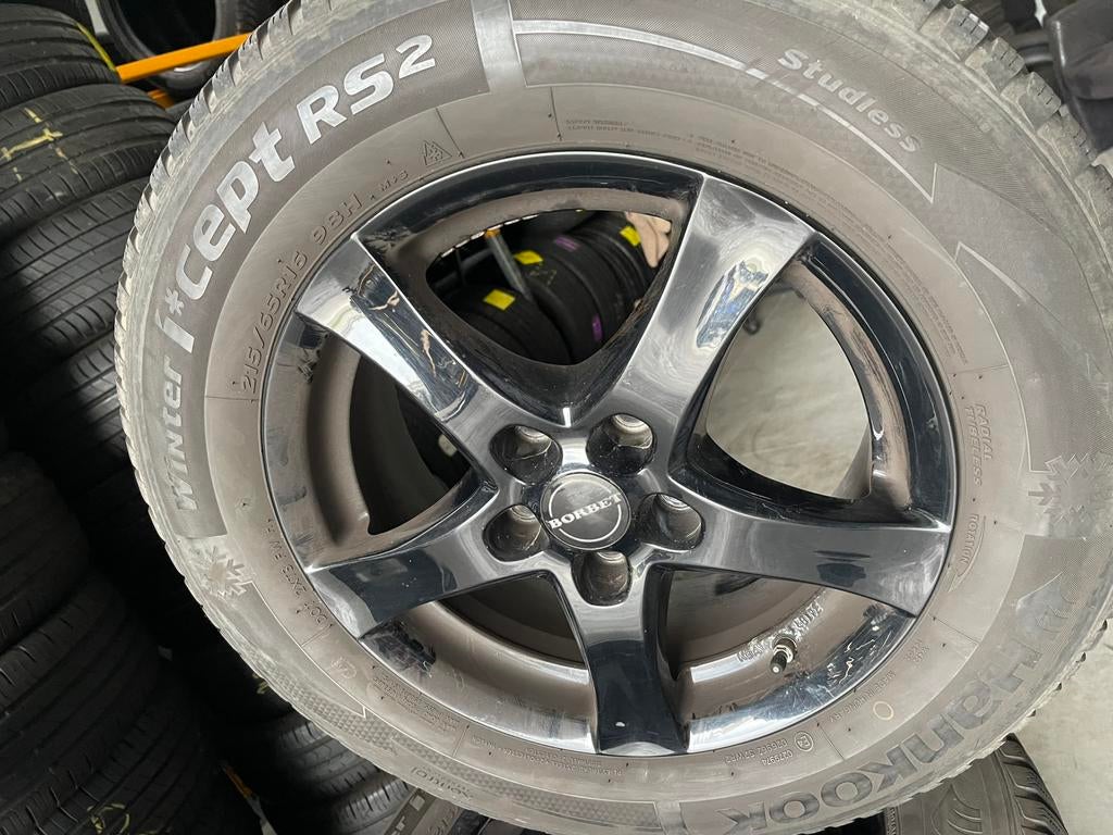 Set Velgen voor Renault Peugeot. Citroën   met winterbanden, Ophalen of Verzenden