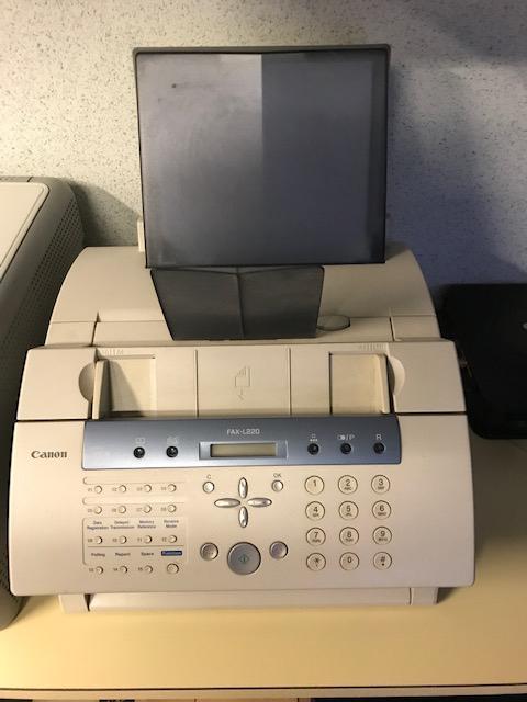 Canon Fax- L220, Computers en Software, Printers, Ophalen, Gebruikt, Zwart-en-wit printen, Canon