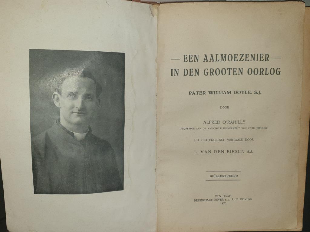 Een aalmoezenier in den grooten oorlog, Boeken, Geschiedenis | Stad en Regio, Gelezen, 20e eeuw of later, Ophalen of Verzenden