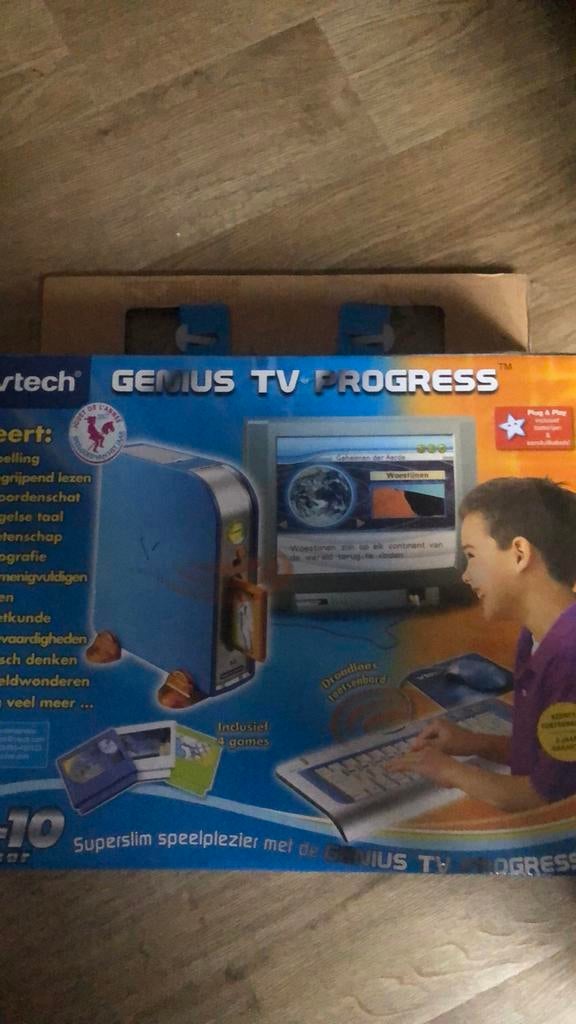 Vtech genius tv progress, Kinderen en Baby's, Ophalen, Zo goed als nieuw, 6 jaar of ouder
