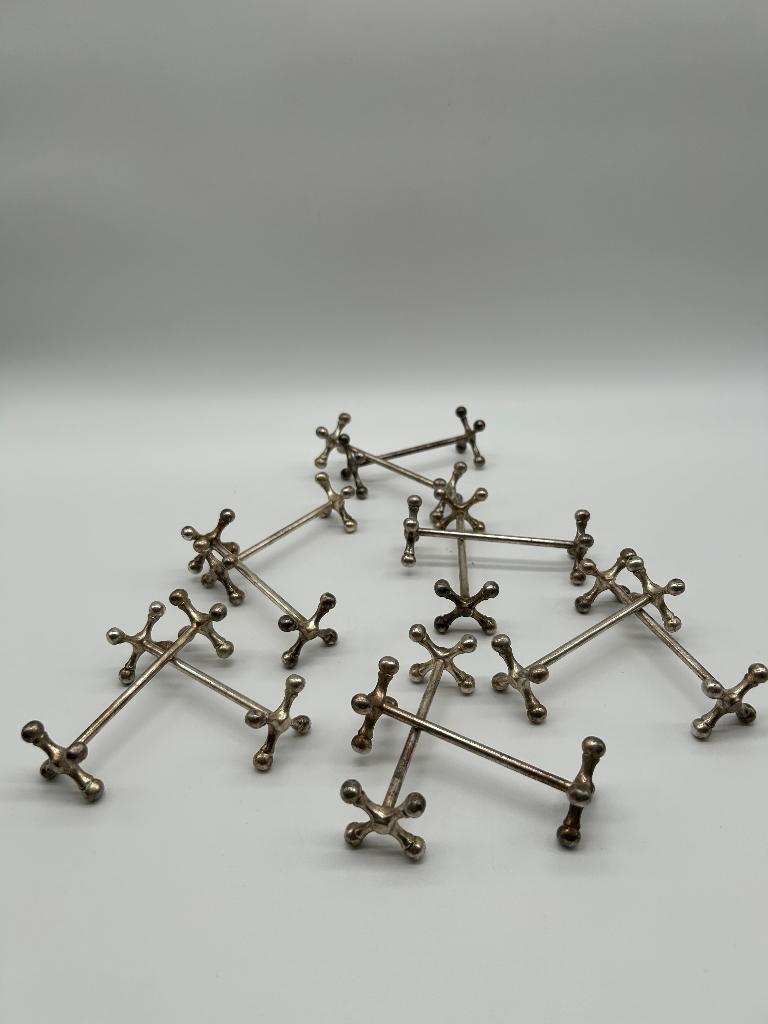 12 porte-couteaux croisillons WISKEMANN, Antiquités & Art, Enlèvement ou Envoi