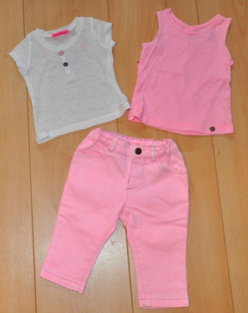 IKKS bébé fille 3 mois, lot tops et pantalon tb état, Enlèvement ou Envoi, Comme neuf, Fille, IKKS